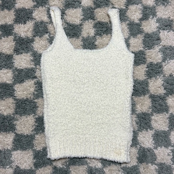 SKIMS | cozy knit tank in color bone size XXS/XS - Picture 1 of 3